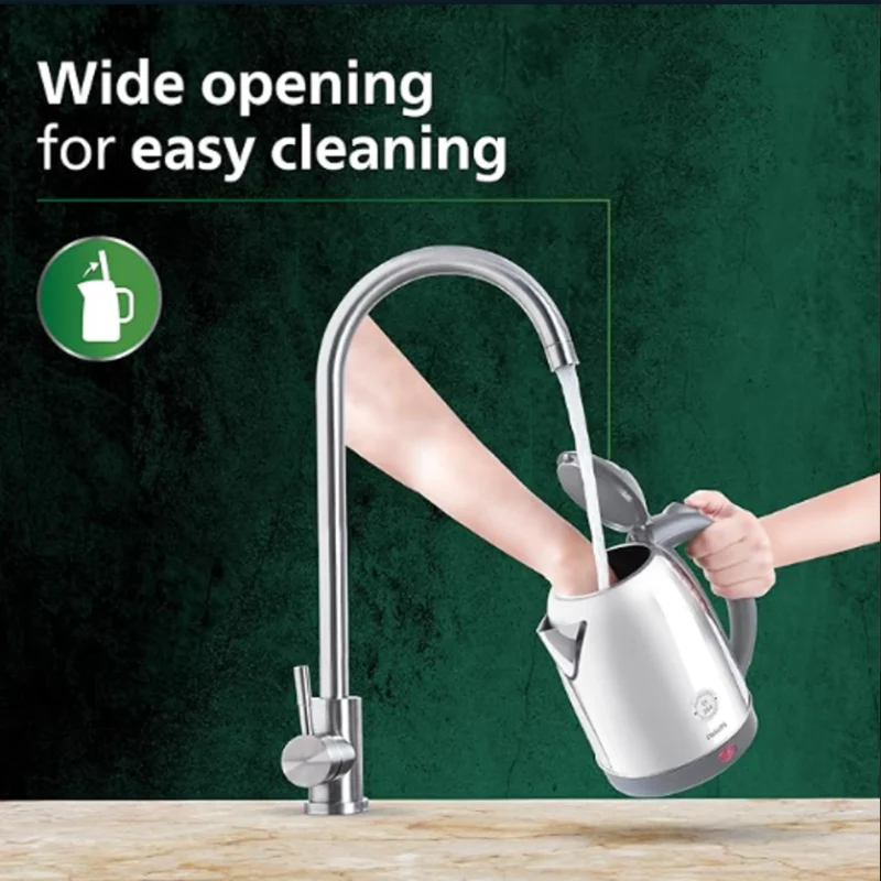 Philips 1.2 L Kettle with 25% thicker body for longer life - HD9363/02 - Image 3