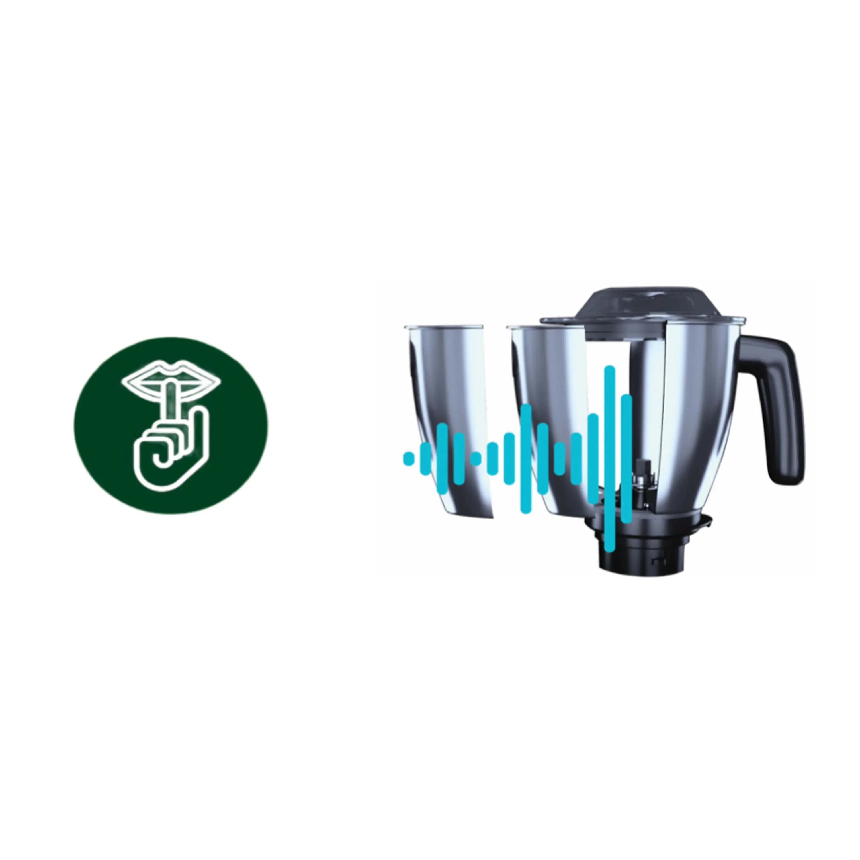Philips Mixer Grinder 1000W with Preset Modes - HL7778/00 - Image 3