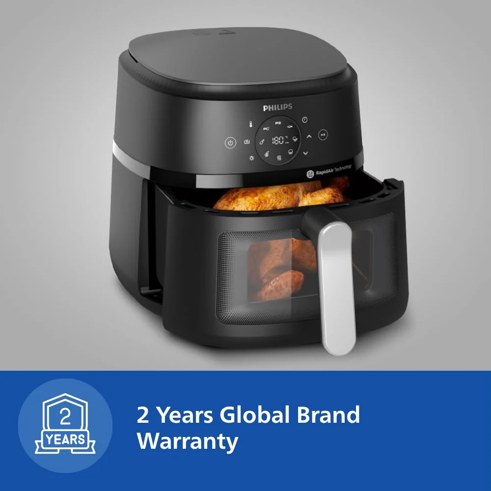 Philips 4.2L Digital Airfryer with Rapid Air Technology - NA221/00 - Image 4